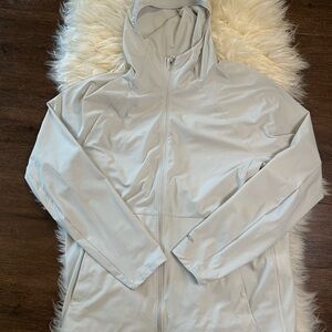 Lululemon Athletica Gray Lightweight Hooded Jacket